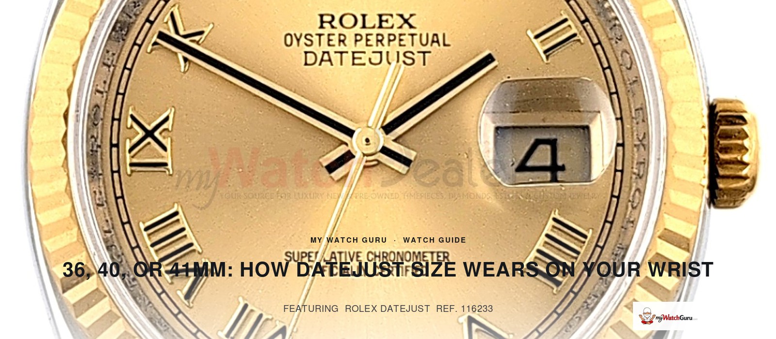 36, 40, or 41mm: How Datejust Size Wears on Your Wrist