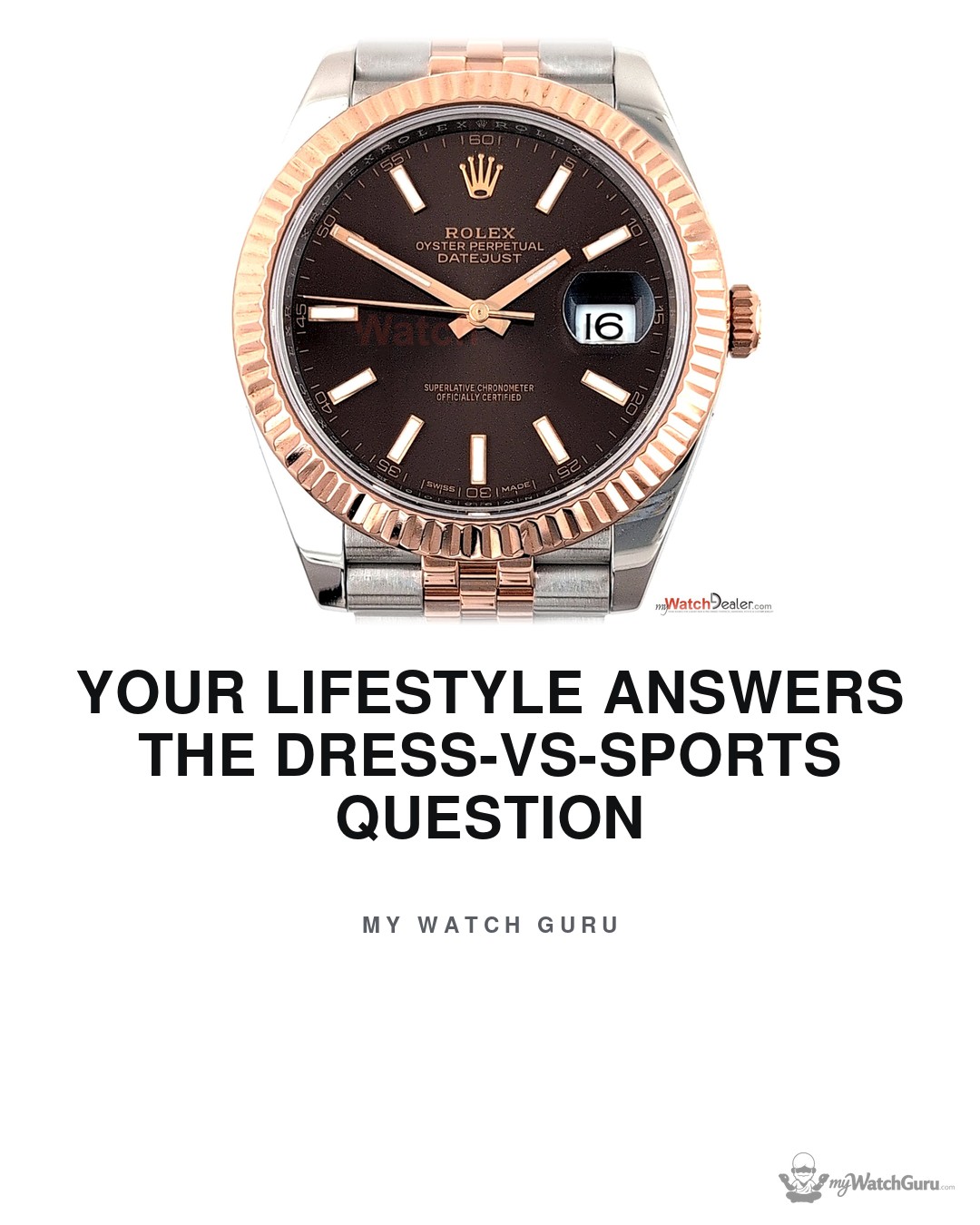 Dress Watch or Sports Watch: Start With Your Week