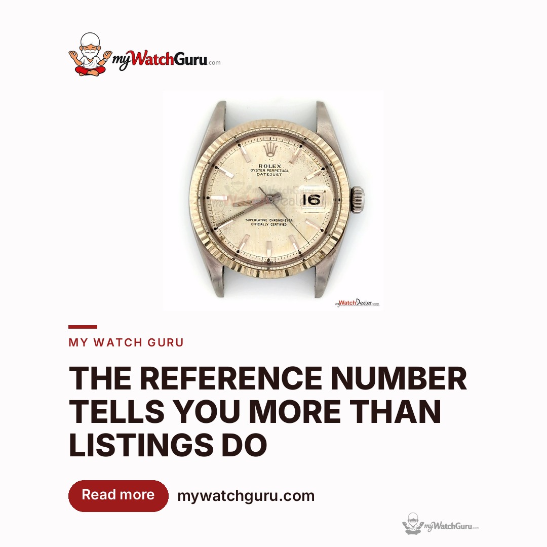 Reading a Rolex Reference Number Before You Buy