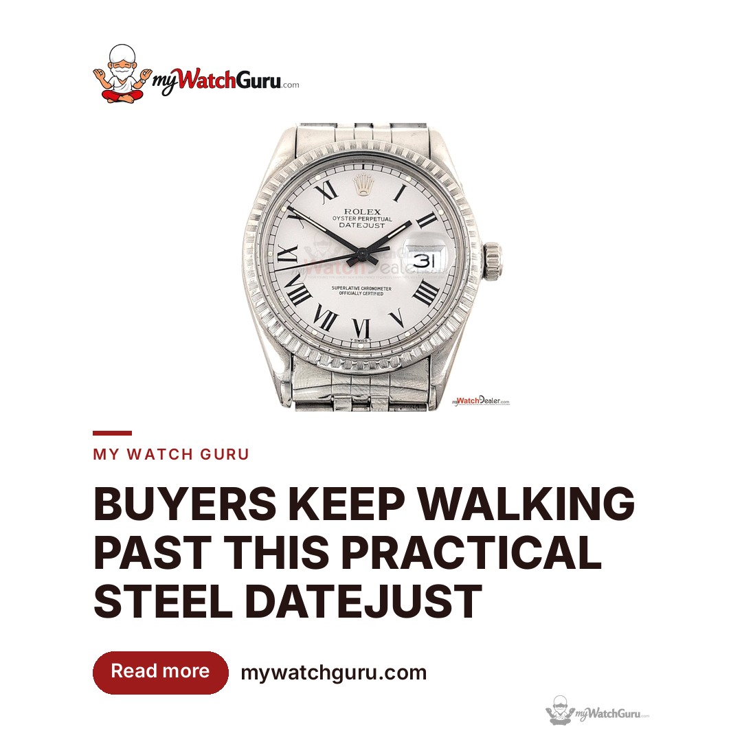 Rolex Datejust 16030: The Steel 36mm Buyers Skip