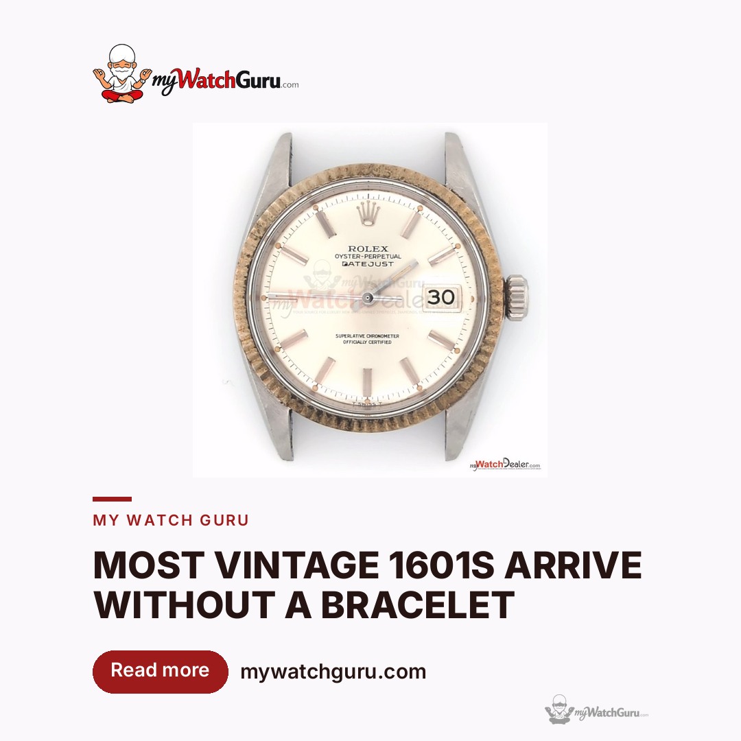 Rolex Datejust Ref. 1601: A Buyer's Guide