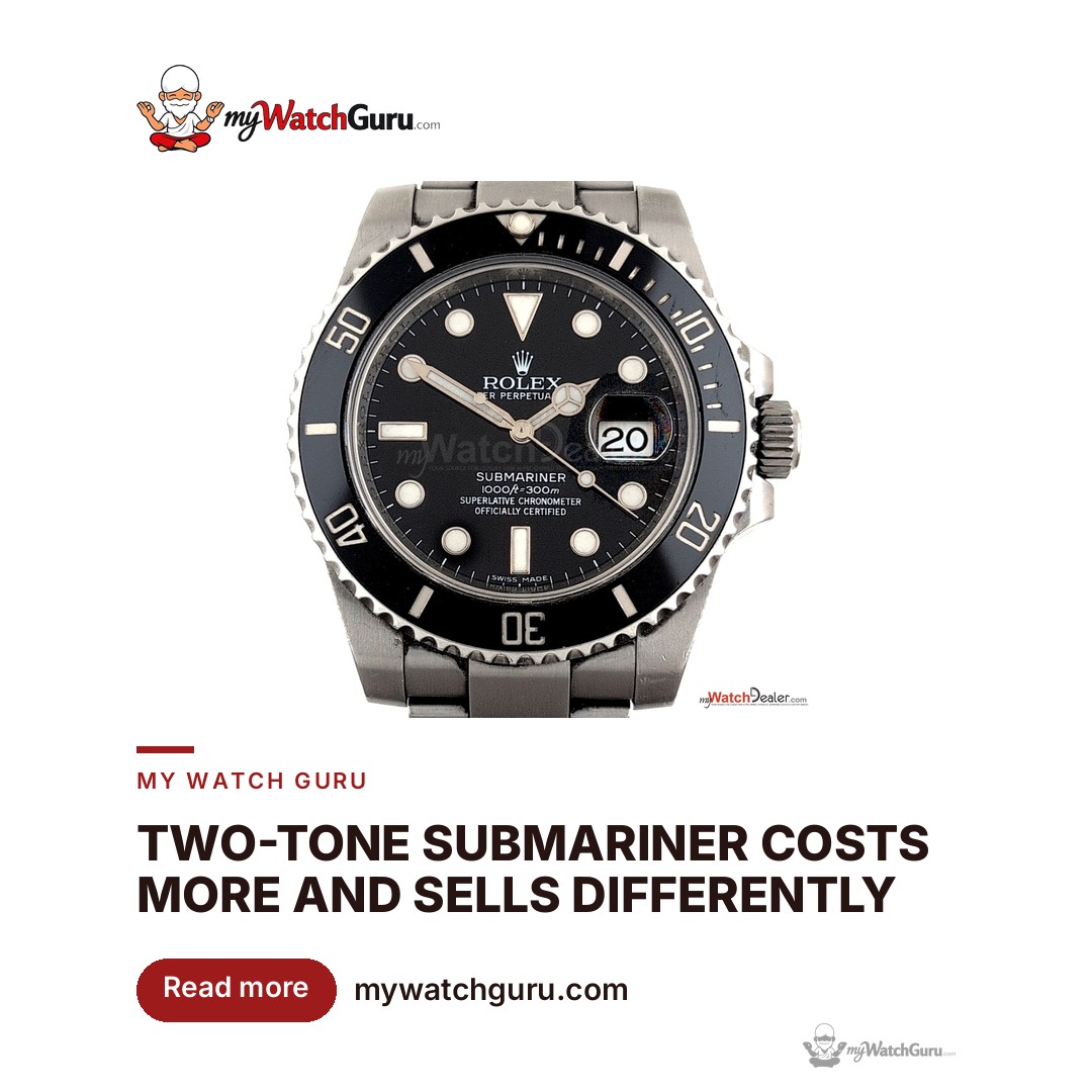 Steel vs Two-Tone Submariner: 116610LN vs 116613LB