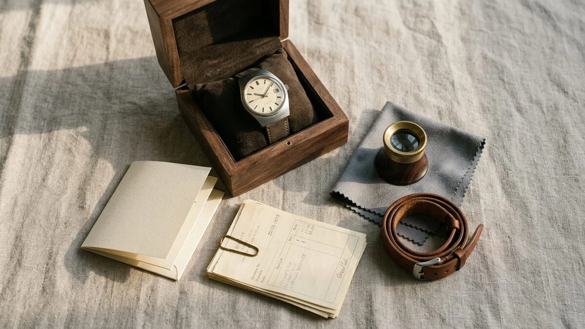 The Collector's Checklist: What to Gather Before Selling a Watch