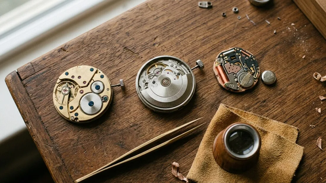 Understanding Watch Movement Types: Quartz, Automatic, and Manual